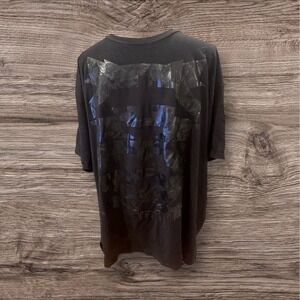 Men's Big & Tall YRN Glossy Black Graphic T Shirt Size 3XL NWOT